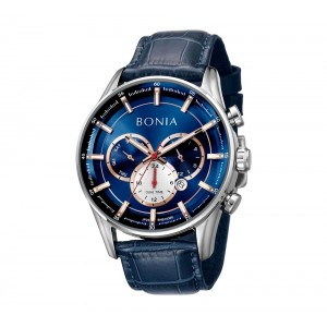 Bonia BNB10359-1382C Silver Blue